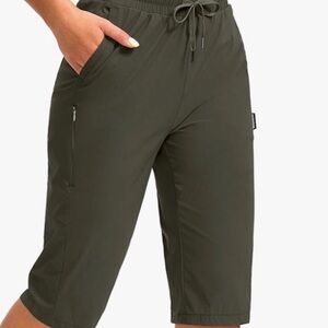 Olive Women's Bermuda Shorts